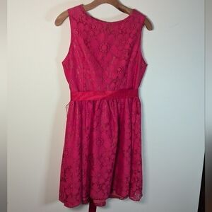 Rise Lace Sleeveless Dress - Size 12